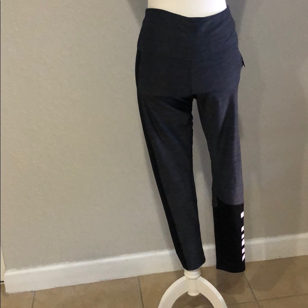 Pink high waist ultimate leggings grey/black